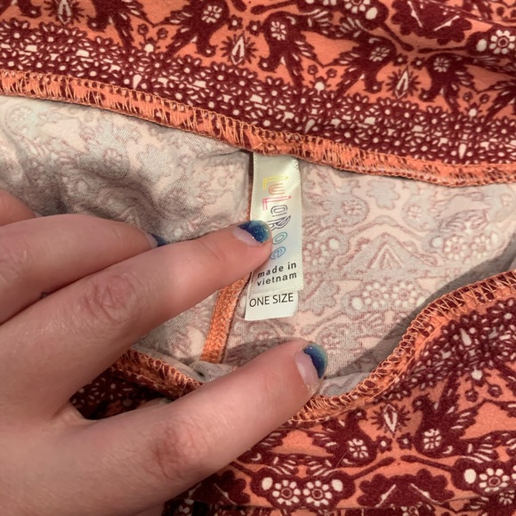 Lularoe one size leggings, excellent condition - Picture 3 of 3